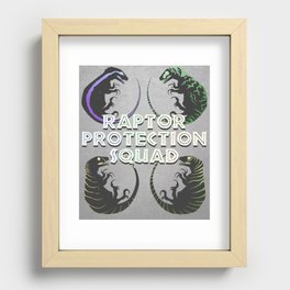Raptor Protection Squad (Four corners) Recessed Framed Print