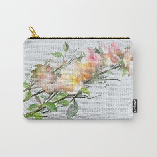 Wild roses, watencolors Carry-All Pouch