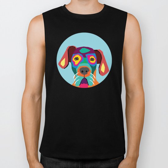dog Biker Tank