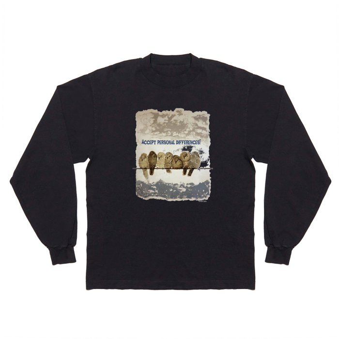Differences Long Sleeve T Shirt