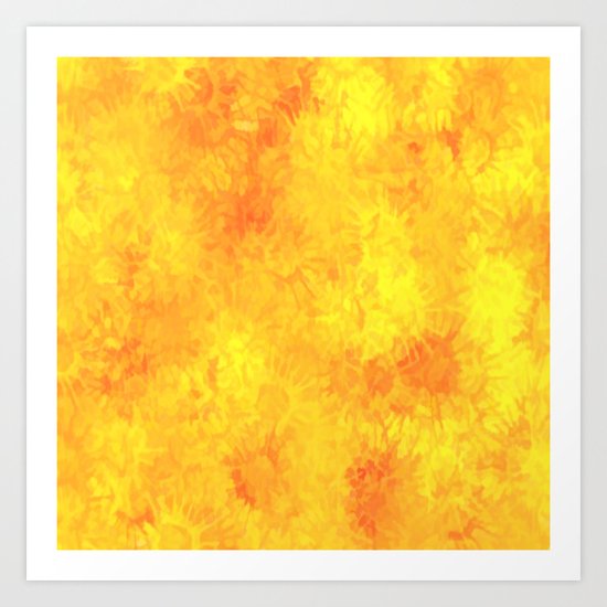 Autumn Splash Art Print