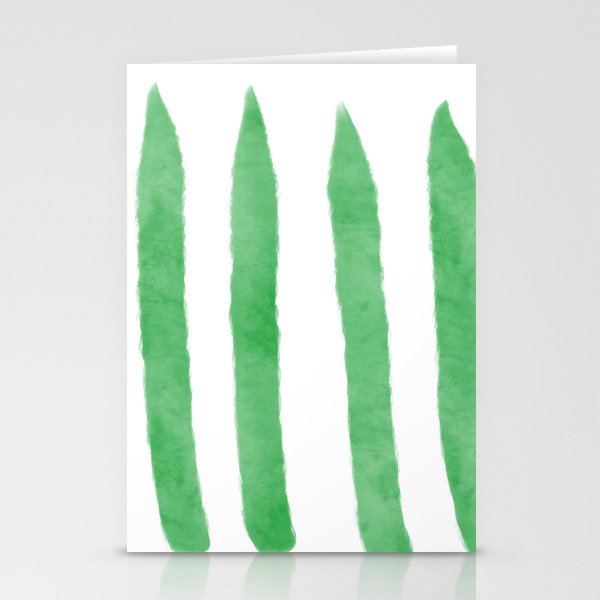 Watercolor Vertical Lines With White 47 Stationery Cards
