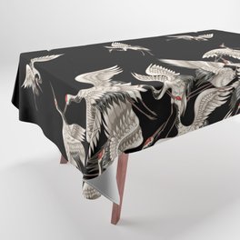Japanese Flying Herons Tablecloth