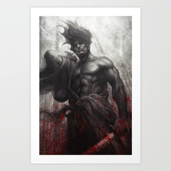 Samurai Spirit Musou Art Print