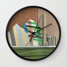 From Here to There Wall Clock