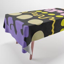 Abstract vintage colorful pattern collection 6 Tablecloth