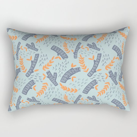 Logs Rectangular Pillow