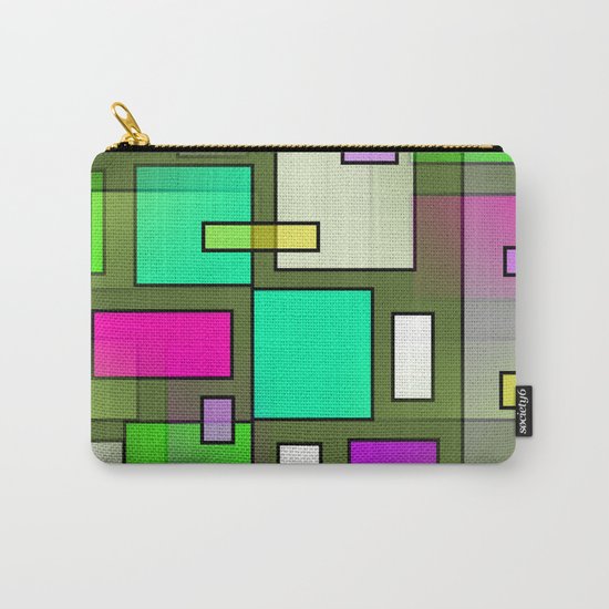 Color Structure Carry-All Pouch