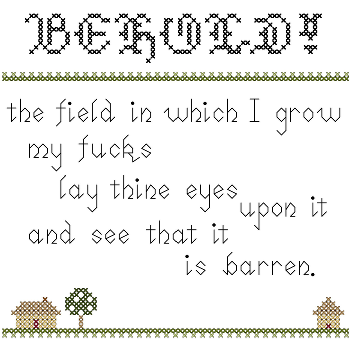 Behold The Field In Which I Grow My Fucks V2 Rectangular Pillow By Rebellecherry Society6