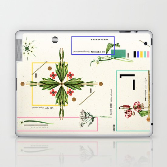 Wild Flowers_1 Laptop & iPad Skin