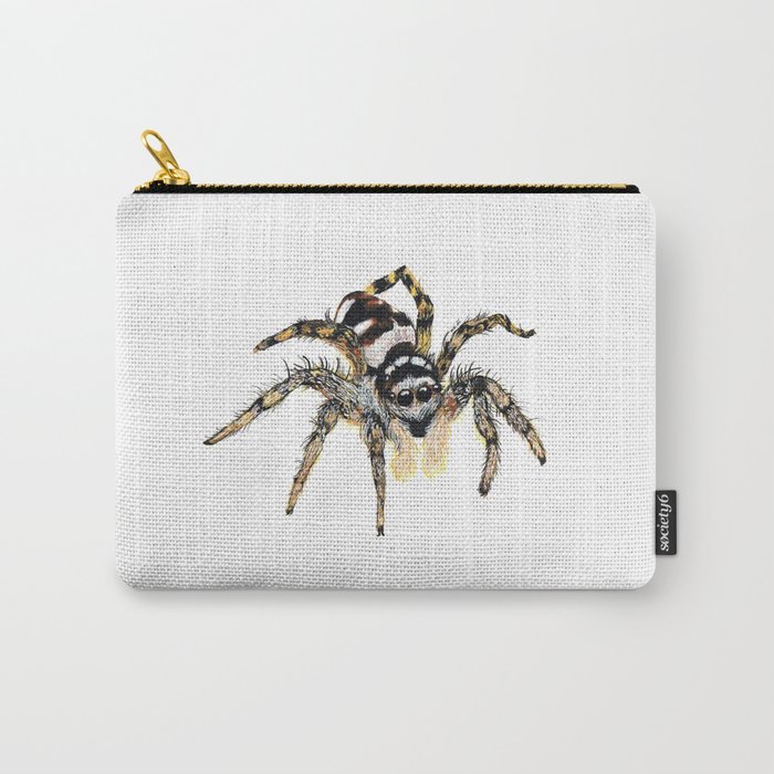 Jumping Spider Carry-All Pouch