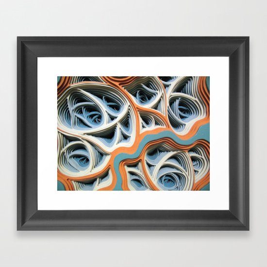 Necrotic Radimafungle Movement #2 (Detail) Framed Art Print