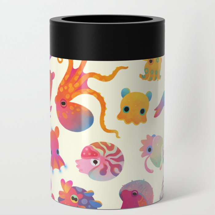 Cephalopod - pastel Can Cooler