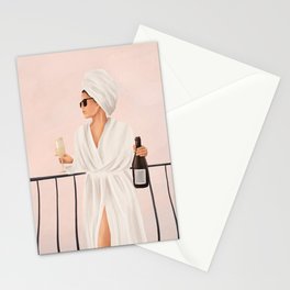 Morning Wine II Stationery Card