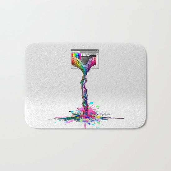 No more paintings, Photoshop it's broken! Bath Mat