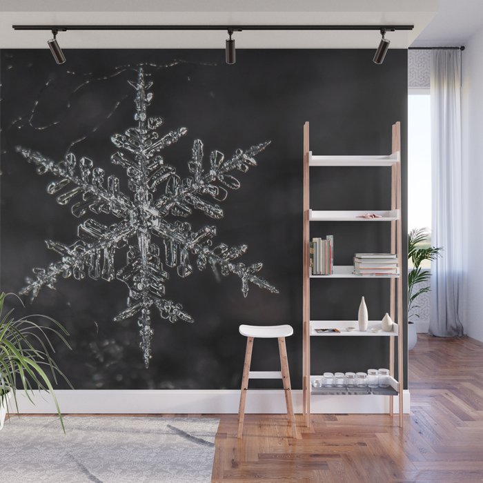 January Snowflake #6 Wall Mural