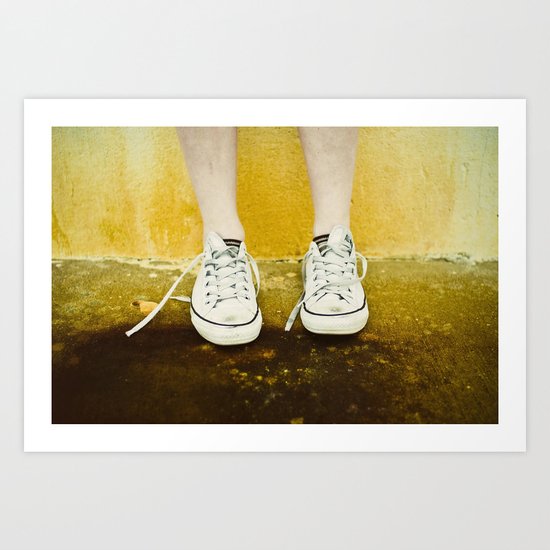 yellow Art Print