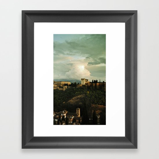 Up on the Hill II Framed Art Print