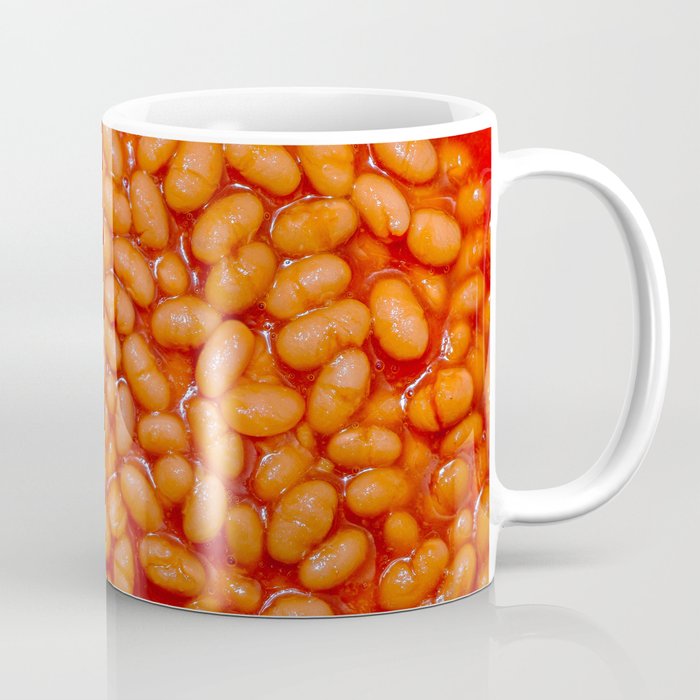Baked Beans in Red Tomato Sauce Food Pattern  Coffee Mug