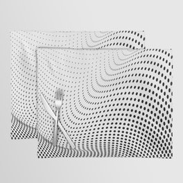 Wavy Halftone Placemat