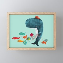 My Pet Fish Framed Mini Art Print