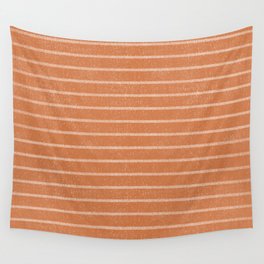 Classic Stripe (Teracotta) Wall Tapestry