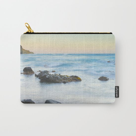 Magic beach. Volcanic sea. Carry-All Pouch