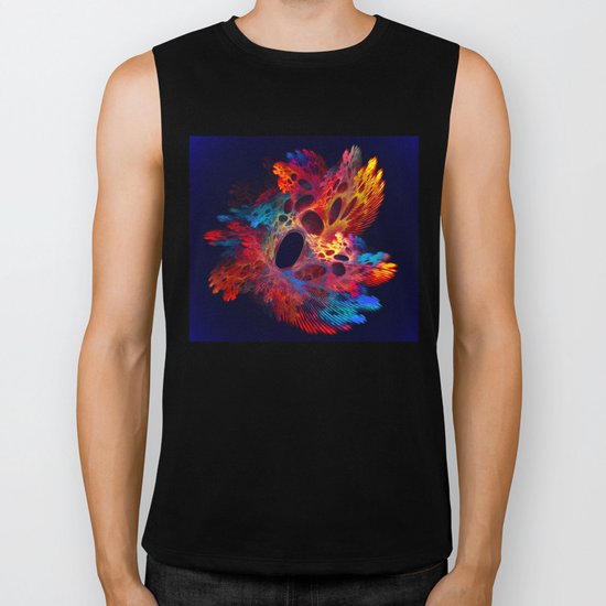 Red Algae Biker Tank