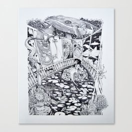 Oceanic Fantasy Canvas Print