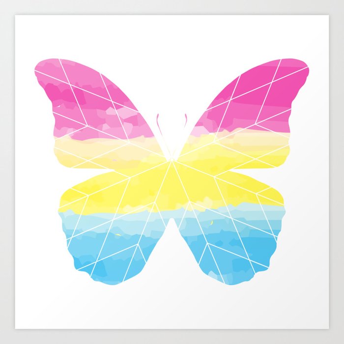 Starblanket Series Pansexual Pride Art Print By Tashinamakokis Society6