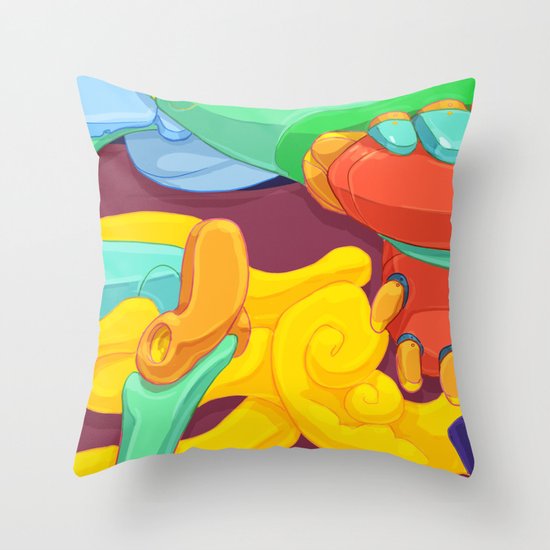 Moon & Stars Throw Pillow