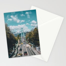 Lions Gate Bridge Stationery Card