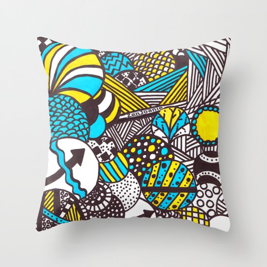 "Illumination" Throw Pillow