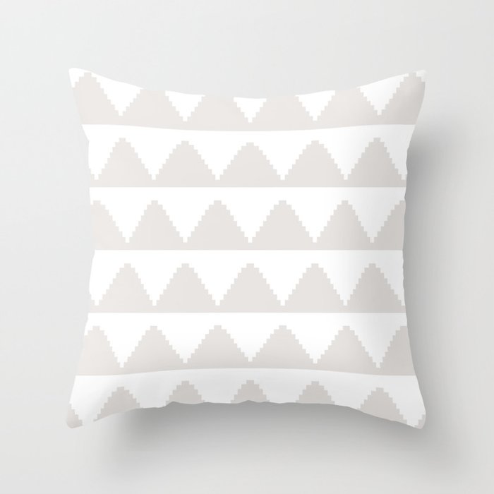 Geometric Pyramid Pattern XXIX Throw Pillow