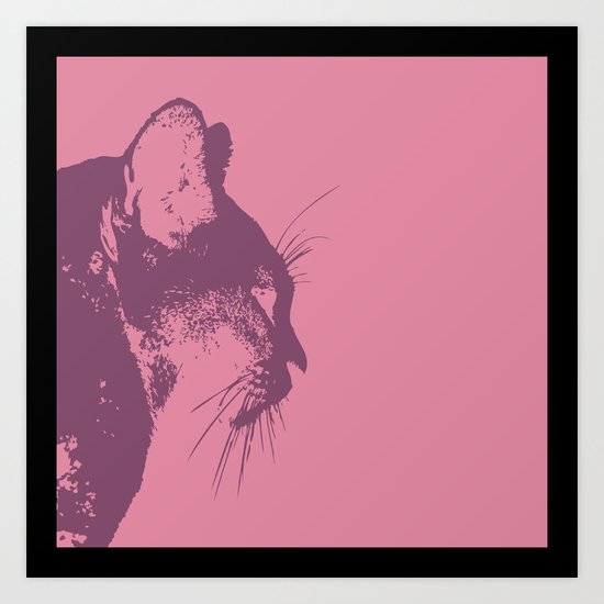 cat Art Print
