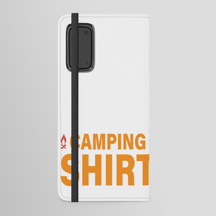This Is My Camping Shirt Android Wallet Case