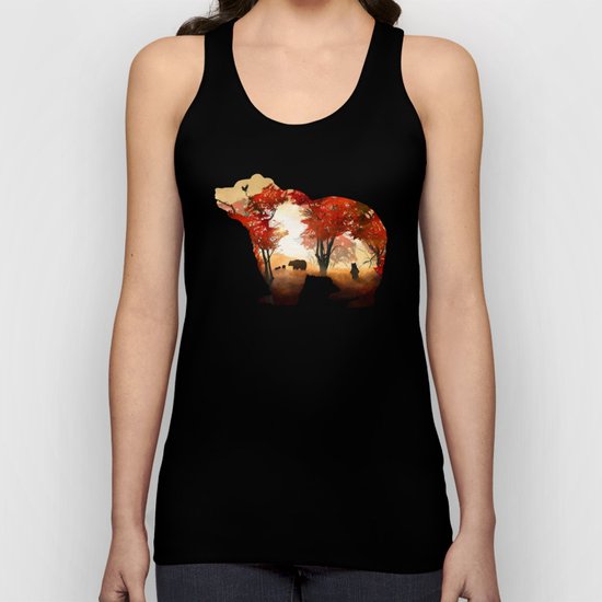 Bears in the Woods Unisex Tank Top
