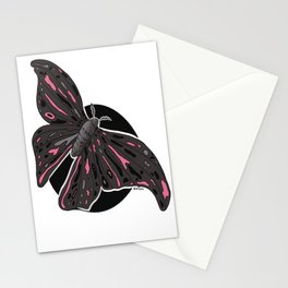 Night Moth Stationery Card
