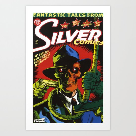 Silver Comics #6, 2006 Art Print