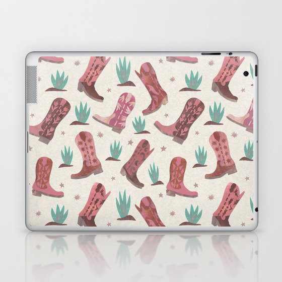 Cowgirl Boots Agave  - Western Cowboy Laptop & iPad Skin