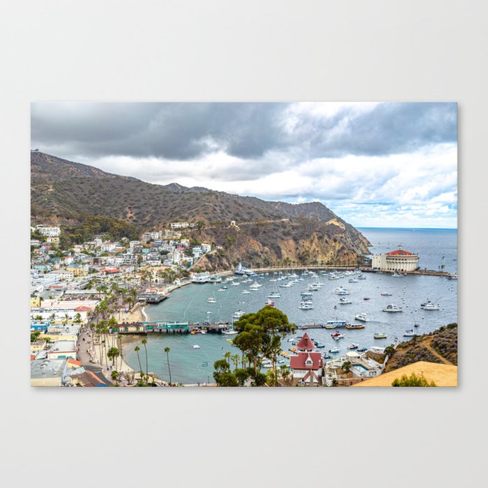 Catalina from above Canvas Print