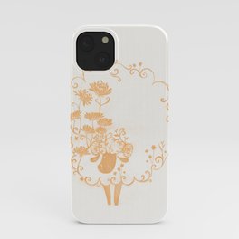 golden sheep iPhone Case