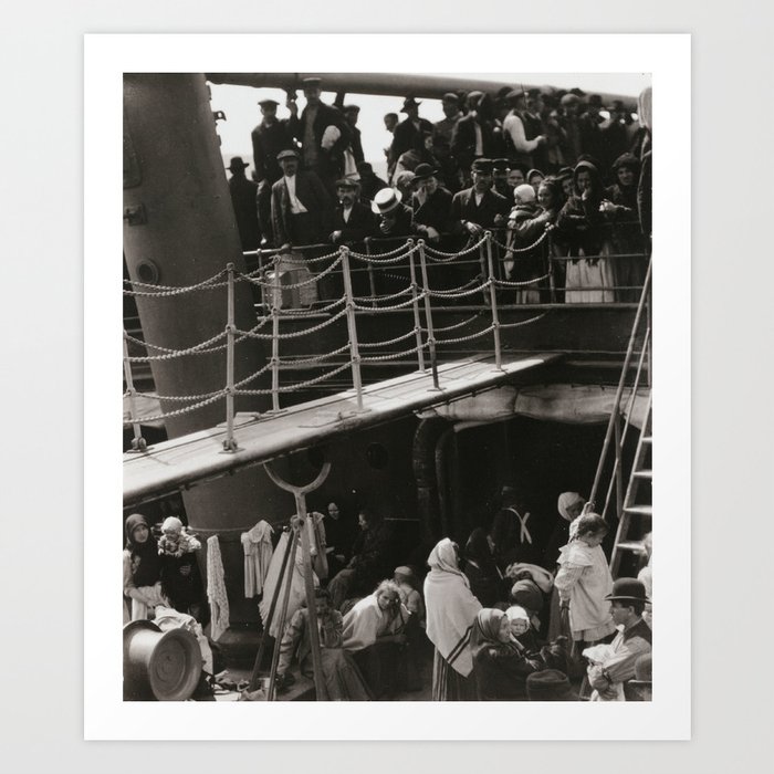 The Steerage, Alfred Stieglitz, 1907 Art Print by Art Culture Society6