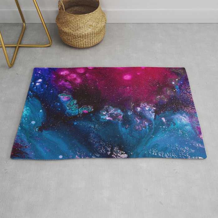 Oceans and Nebulas Rug