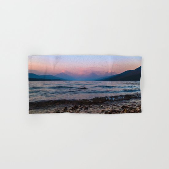 Lake At Dusk Hand & Bath Towel