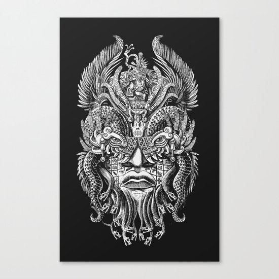 Queztalcoatl Canvas Print