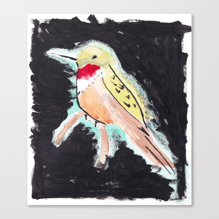 Black Bird Canvas Print