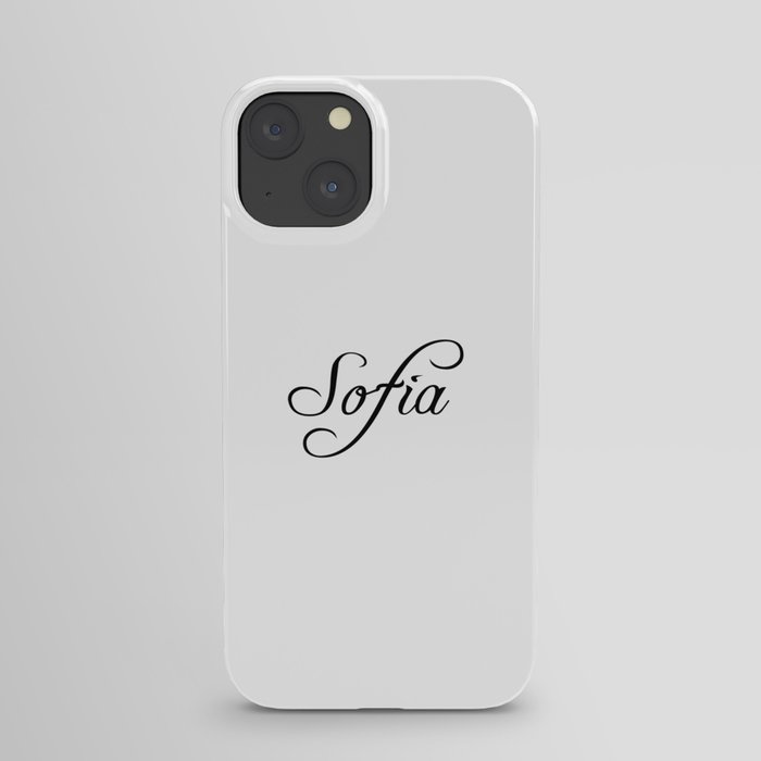 Sofia iPhone Case