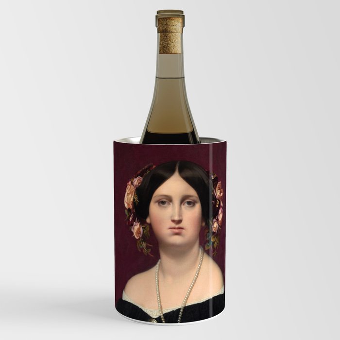 Madame Moitessier, 1851 by Jean-Auguste-Dominique Ingres Wine Chiller