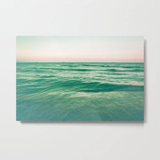 Pastel ocean Metal Print